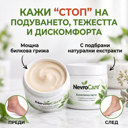 NevroCare – Козметична паста за облекчаване на болка и напрежение